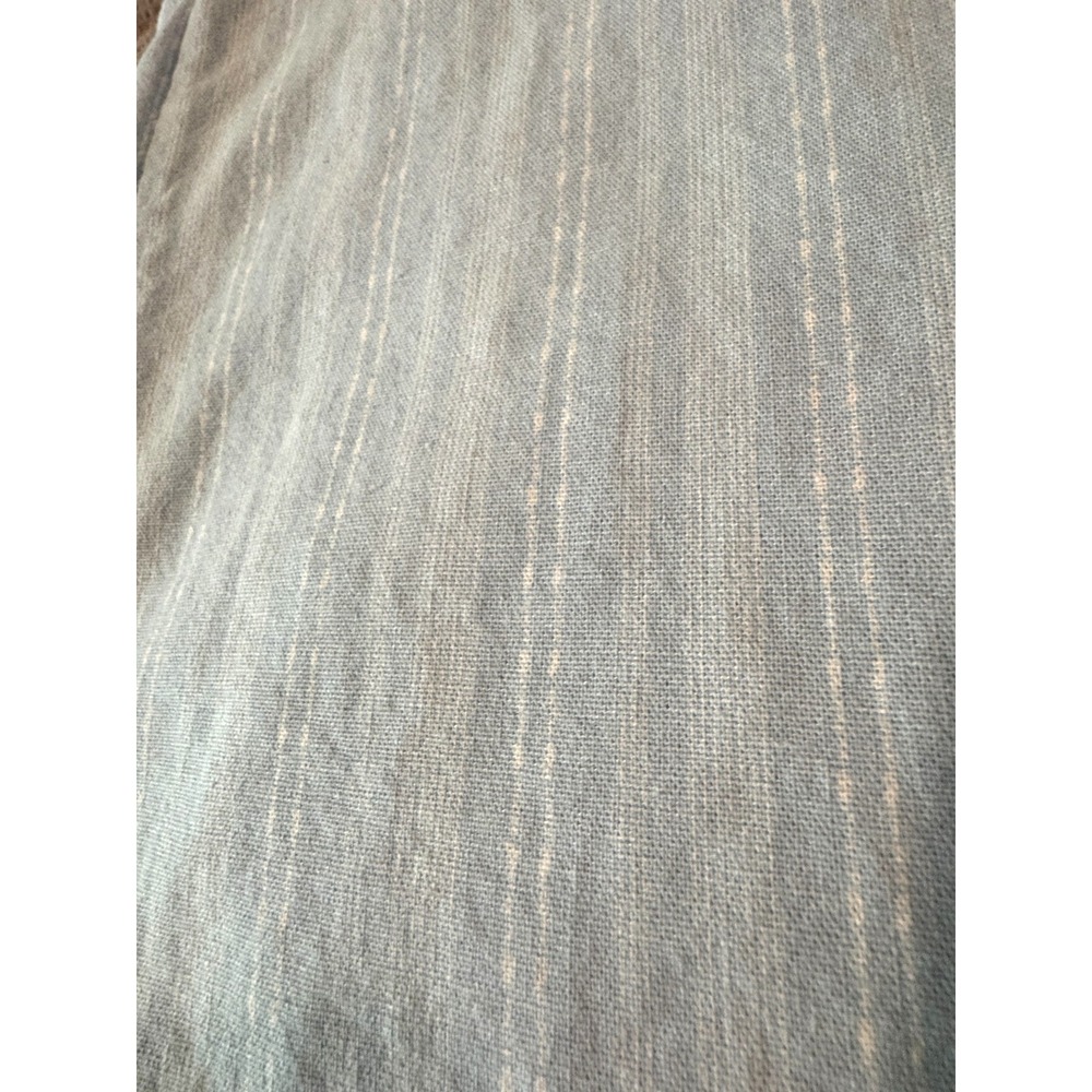 Sincerely Jules Striped Wide Leg Paperbag Pants Women's S Linen Blend Coastal - Picture 5 of 12